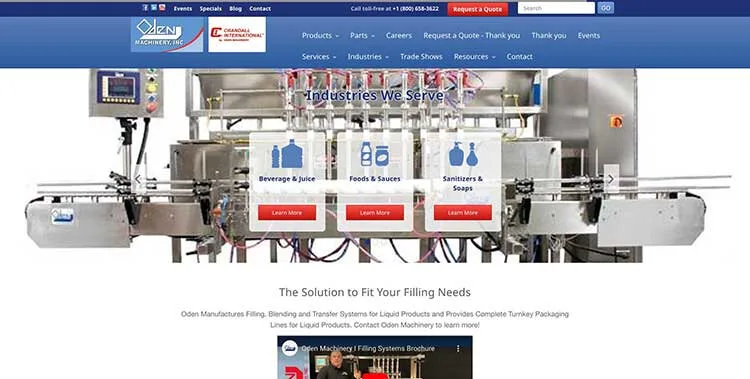 oden machinery